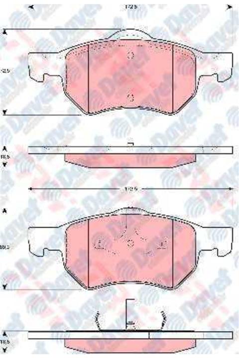 Parçafoni Fren Balatası On Chrysler Voyager 2.4 2.5crdı