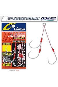 Owner 11722 Jigger Light Clint Assist Jig Iğnesi Size 3/0