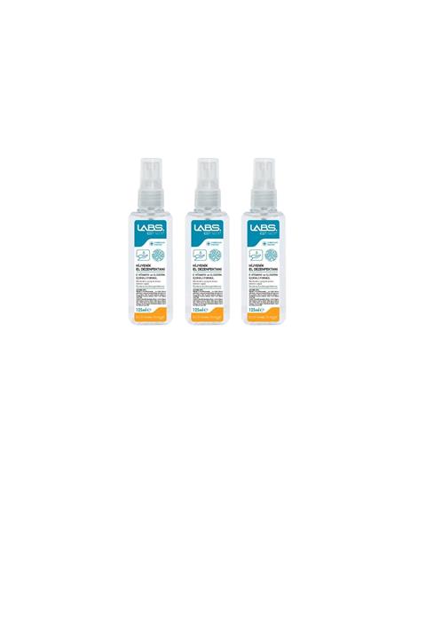Eyüp Sabri Tuncer 125ml X 3 Adet Labs Hijyenik El Dezenfektanı Tem E.s.t