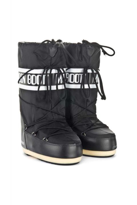 MOON BOOT Kız Çocuk Siyah  Kar Botu