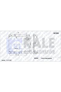 Parçafoni Su Radyatoru Yarıs 1.0-1.3 Vvtı 05= Al/pl/brz 350x478x16 Manuel