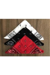 BANDANA MARKETİ Etnik Desen Bandana Seti Unisex