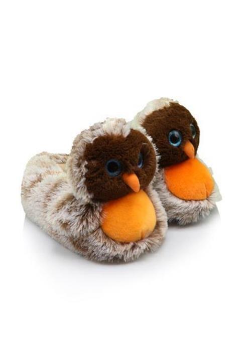 Twigy Tt0748 Şans A.kahve Kışlık Kadın Panduf