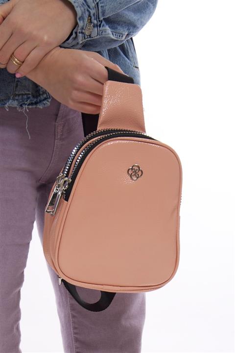 Fume London Kadın Rugan Iki Bölmeli Freebag Askılı Omuz Ve Çapraz Bel Çantası Fb3098