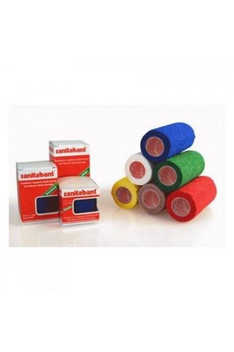 Sanitabant Betaban Kendinden Yapışkanlı Bandaj 5cmx4.5m Coban Mavi