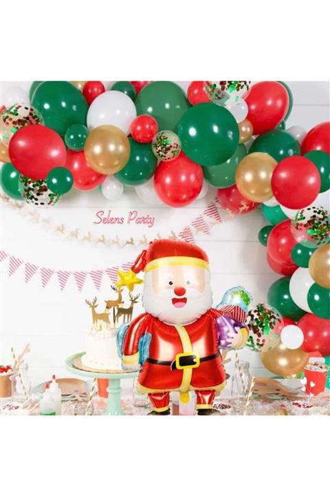 selens party Yeni Yıl Kutlama Noel Balon Zincir Yılbaşı Süsleri