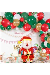selens party Yeni Yıl Kutlama Noel Balon Zincir Yılbaşı Süsleri