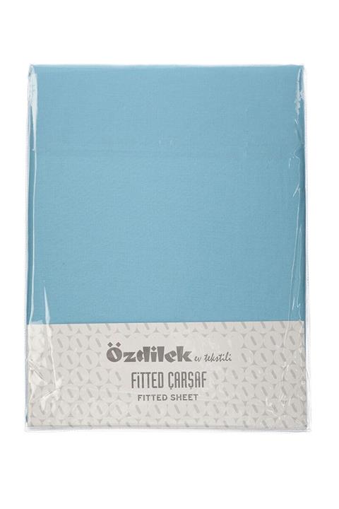 Özdilek Tek Kişilik Fitted Lastikli Çarşaf 100x200 Turkuaz