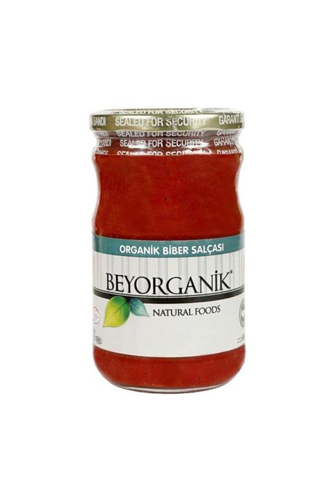 BEYORGANİK Organik Biber Salçası (660 Gr) -
