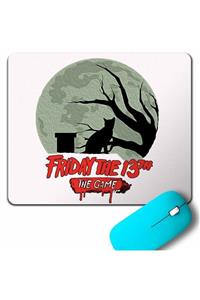 Kendim Seçtim Petak Cat 13. Cuma Frıday The 13th 13 Mouse Pad