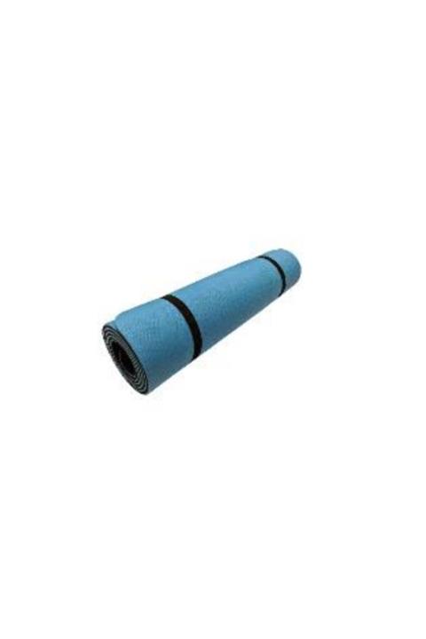 MOYASHOP Profesyonel Mavi Siyah Yoga Minderi - Yoga Matı - Pilates - 0,60 Mm .