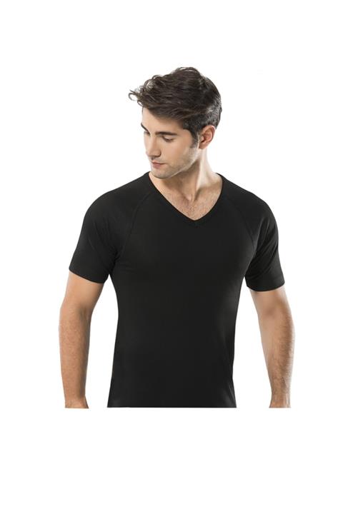 Dika Kısa Kollu V Yaka Termal Tshirt (UNİSEX)