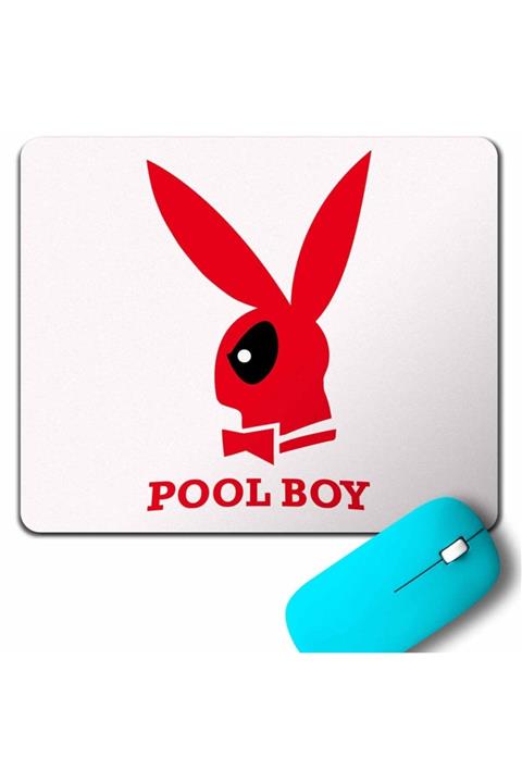 Kendim Seçtim Deadpool Pool Boy 1 2 3 Logo Mouse Pad