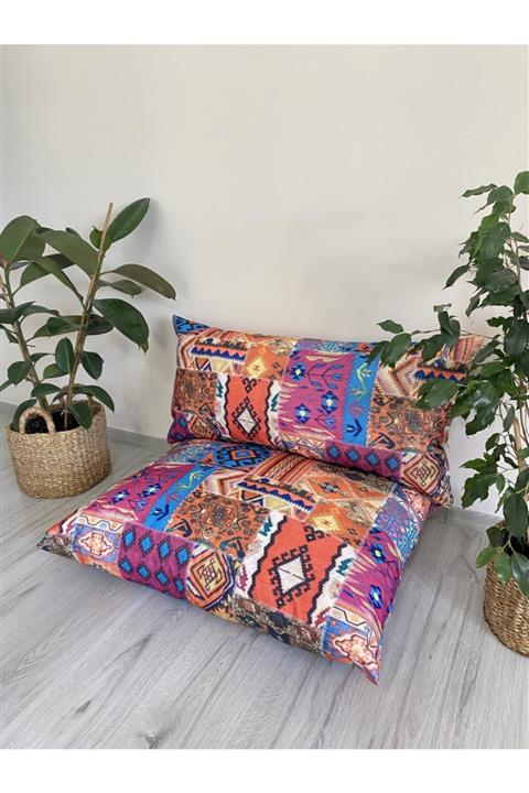 Müber Tasarım Müber Kilim Desen Yer Minderi
