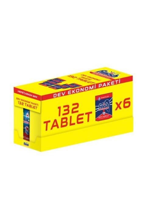 Finish Hepsi Bir Arada Bulaşık Makinesi Deterjanı Tablet 132'lı-