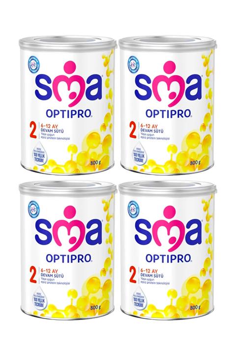 SMA 2 Numara 800 Gr Optipro Devam Sütü 4'lü Skt 2021