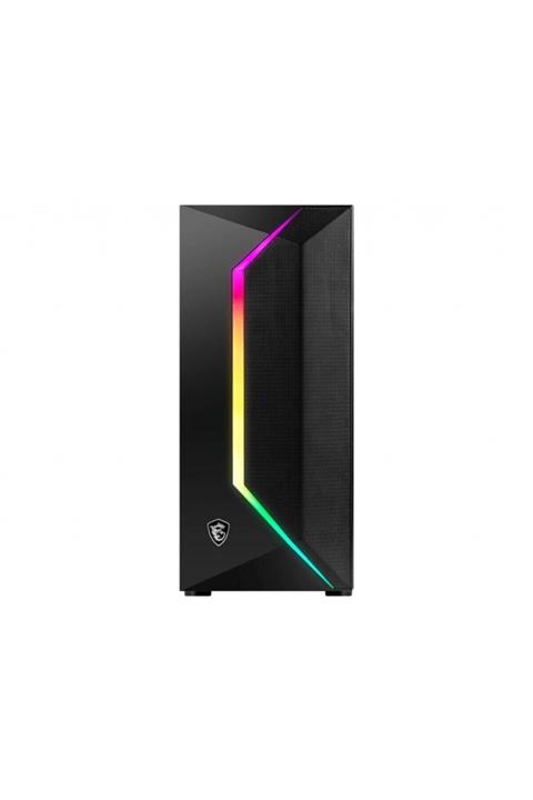 MSI Mag Vampırıc 100r Temperlı Cam 1 X A-rgb Fan 1 X 120mm Fan Atx Gamıng Bılgısayar Kasası