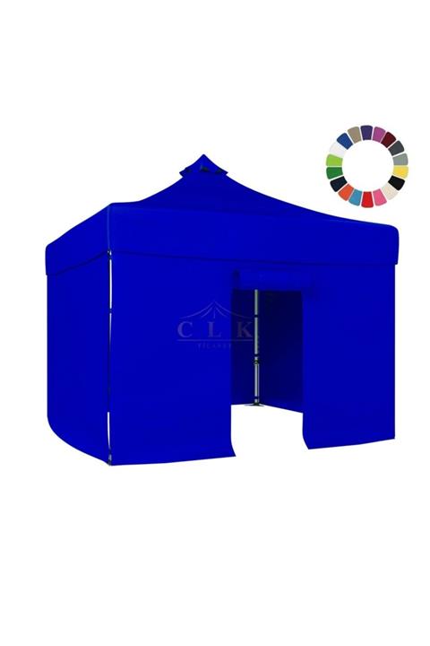 CLK Garden Clk 3x3 Katlanabilir Tente 40 Mm 3 Yan Kapalı 1 Kapılı