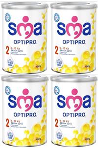 SMA Optipro 2 6-12 Ay Bebek Sütü 400 Gr 4 Adet
