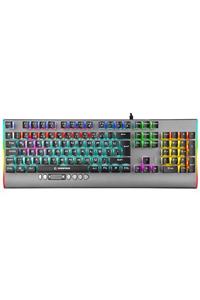 Rampage Kb-r211 Prıme Rainbow Aydınlatmalı Kristal Blue Switch Mekanik Gaming Oyuncu Klavyesi