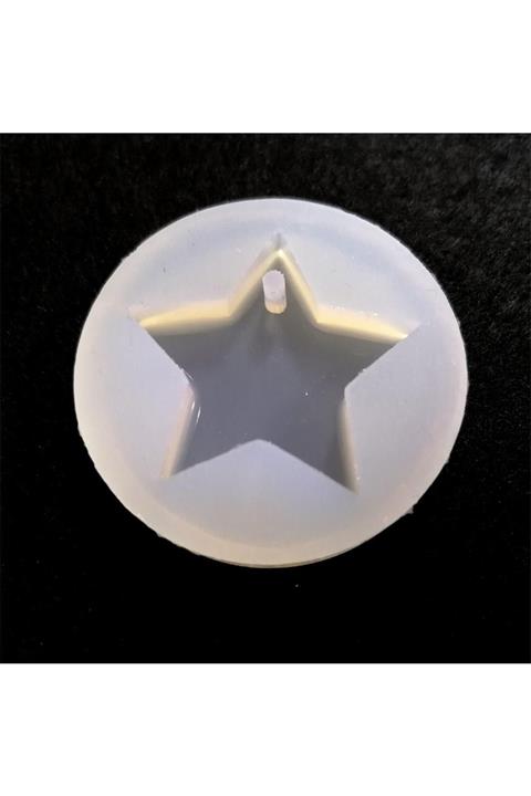 Hobizubi Reçine Epoksi Kalıp-delikli Yıldız - E8