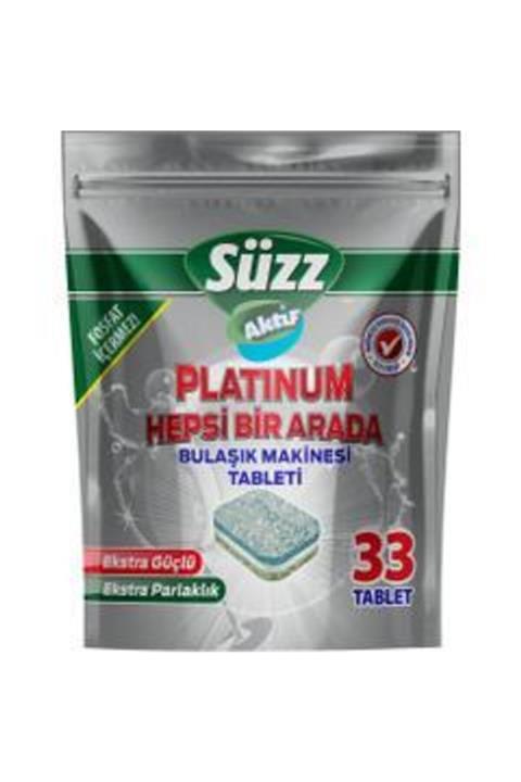Süzz Aktif Platinum 33'lü Bulaşık Tableti