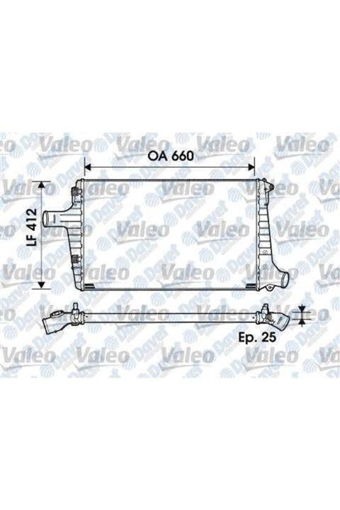 VALEO Turbo Radyatoru Audı A6 2.5
