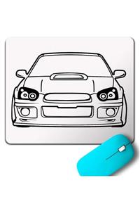 Kendim Seçtim Subaru Impreza Wrx Stı Logo Mouse Pad