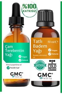 Gmc vital Saç Dökülmesine Karşı  etkili çam terebentin + Tatlı badem yağı soğuk press