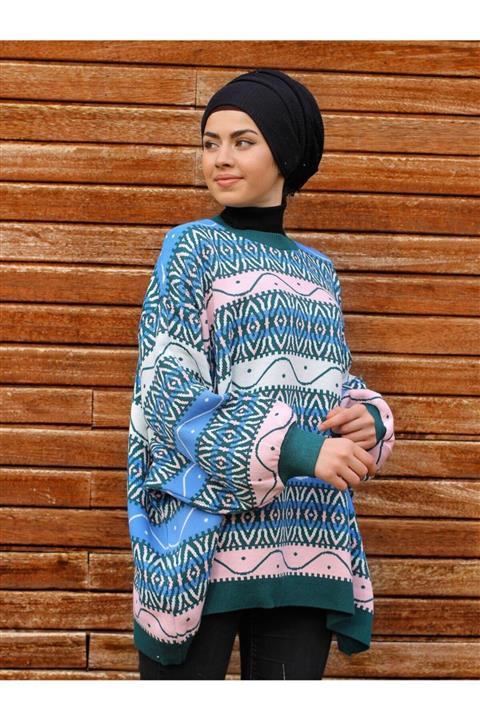 KLOÇ Salaş Triko Kazak