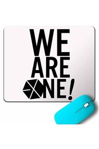 Kendim Seçtim Exo We Are One Logo Mouse Pad