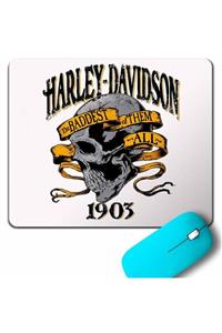 Kendim Seçtim Harley Motorcycles Davidson The Baddest Of Them All Mouse Pad