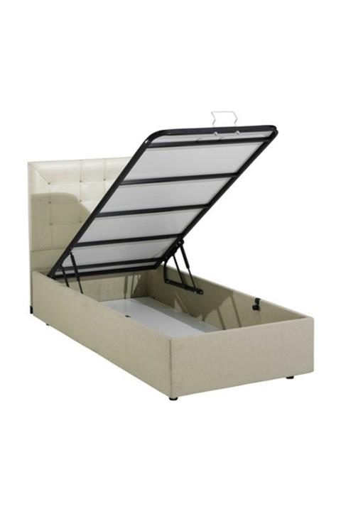 Ankara Mobilya Bengi Tek Kişilik Sandıklı Baza Başlıklı 90*190