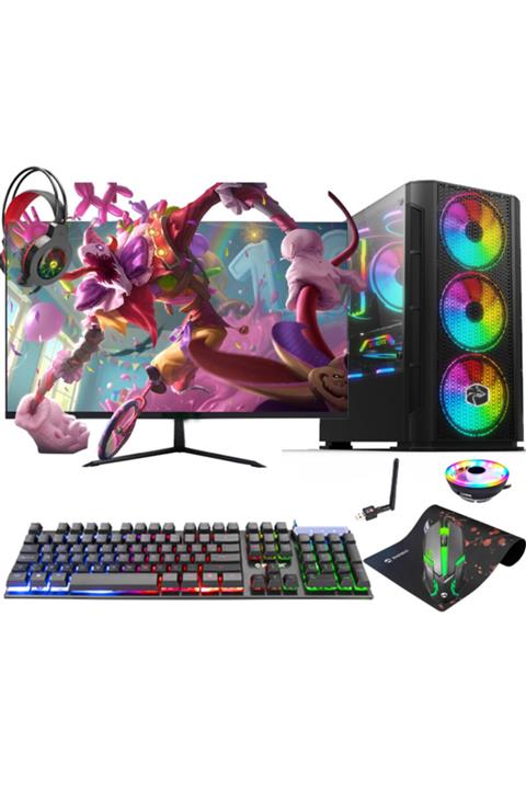 Aizen Mt71 Ryzen 5 3600 32gb Ram 128gb Ssd 1tb Hdd Gtx750ti 23'8