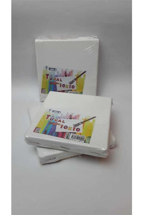 Emin İş Eğitimi 10x10 cm 3'lü Mini Tuval Seti