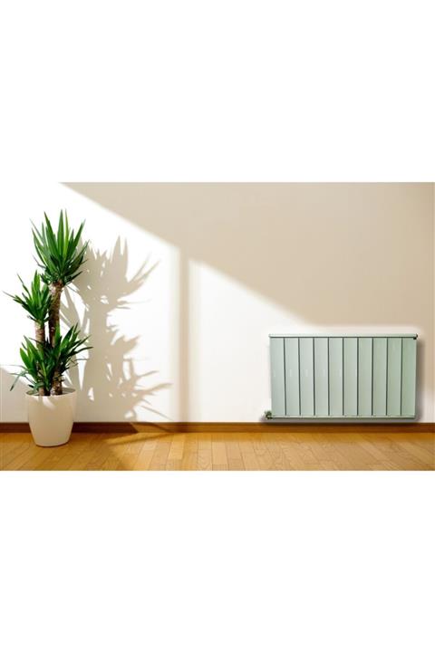 RİSA Alüminyum Radyatör - Atom Model 60 Cm X 100 Cm Beyaz