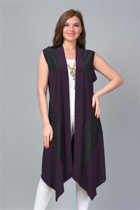 TUSSE Ince Sandy Yazlık Simli Büyük Beden Fashion Anne Yelek