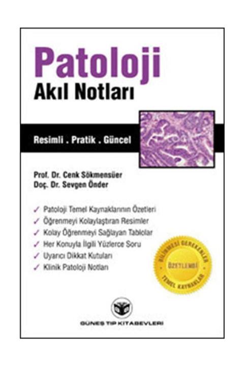 Güneş Tıp Kitabevi Patoloji Akıl Notları