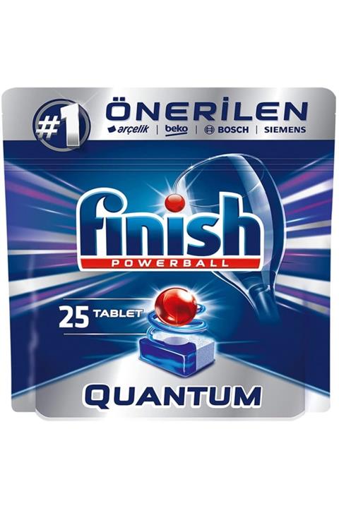 Finish Quantum 25 Tablet Bulaşık Makinesi Deterjanı