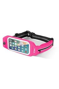 Ttec Pembe Easyfit Belt Xl Telefon Cepli Spor Bel Çantası 5 - 5.5 inç Ekran