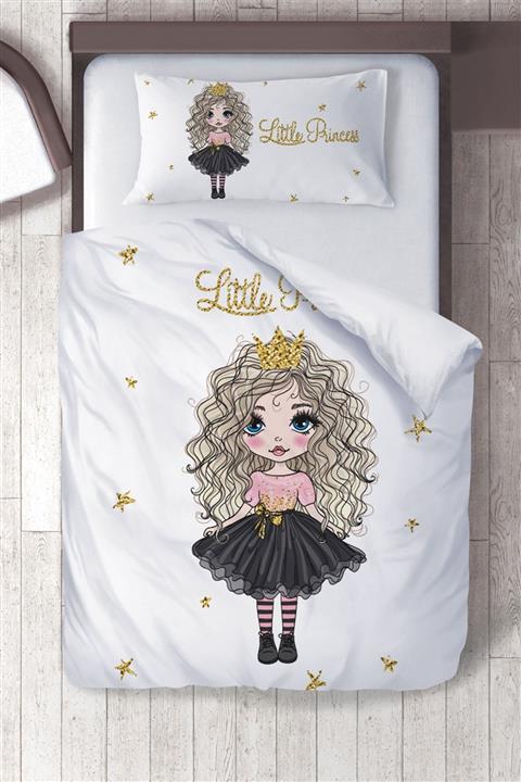 instababyrooms Pamuklu Mikro Saten Kıvırcık Saçlı Kız Bebek Odası Bebek Nevresim Takımı