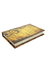 ASVASHOP Kutu Kitap Nota Kitap Kutusu Dekoratif Hediyelik