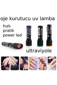 yakpen Ayak Uv Led Lamba - Kalıcı Oje Protez Tırnak Kurutucu -pratik- Taşına Bilir - Kolay Kullanım