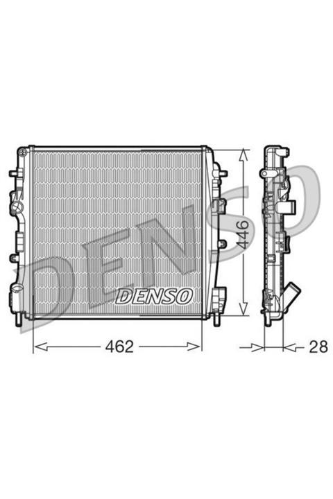 ÖZGÜÇYEDEK Motor Su Radyatoru Kangoo 1,5dcı 02 Trafıc Iı 2,5dcı 01