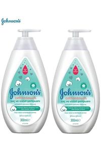 Johnson´s Baby Johnsons Baby Bebek Saç Ve Vücut Şampuanı 300ml 2 Li Set Cottontouch