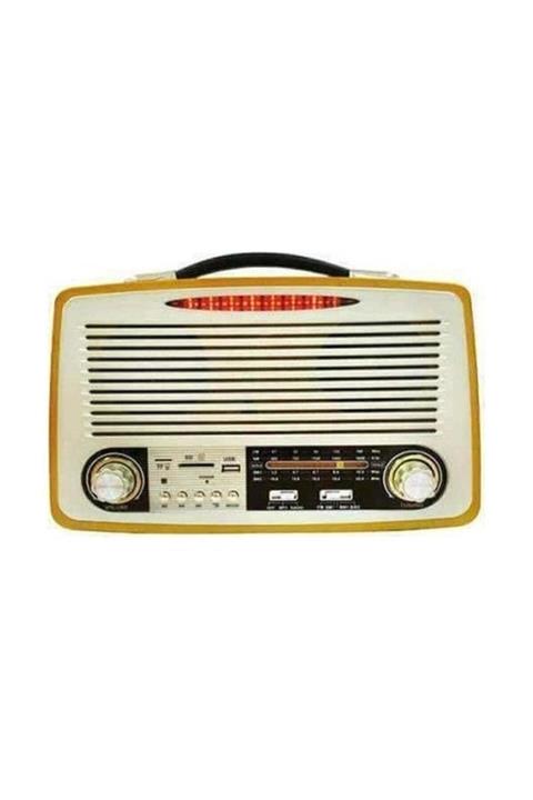 Kemai Nostalji Radyo Md-1700bt Bluetooth Fm Radyo Usb Sd Kart