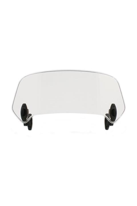 Knmaster Motosiklet Ön Cam Uzatma / Deflektör Model C Şeffaf