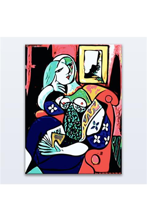 iRessam Numaralı Tuval Resim Boyama Seti