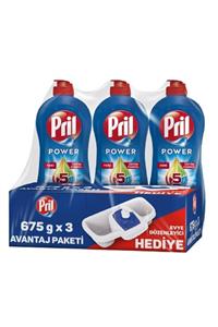 Pril Prıl Bulasık Deterjanı 675gr X3 + Evye