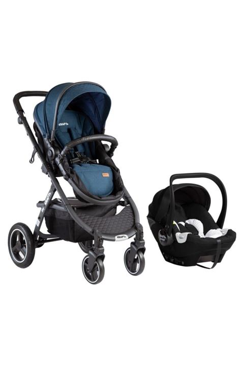 Kraft Sky Travel Sistem Bebek Arabası - Mavi